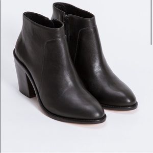 Loeffler Randall Ella Stacked Heel Bootie Sz 7.5
